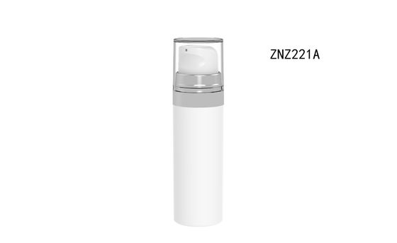 Cylindrical  4oz 6oz Lotion Bottles Non Spill Foundation Pump Bottle